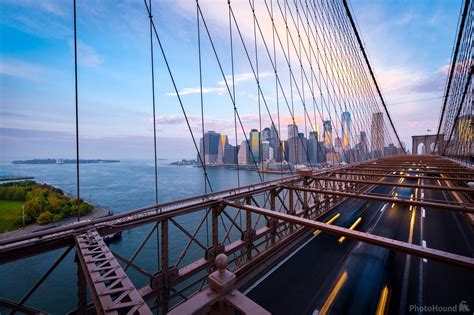 Image Of Lower Manhattan From Brooklyn Bridge 1004901