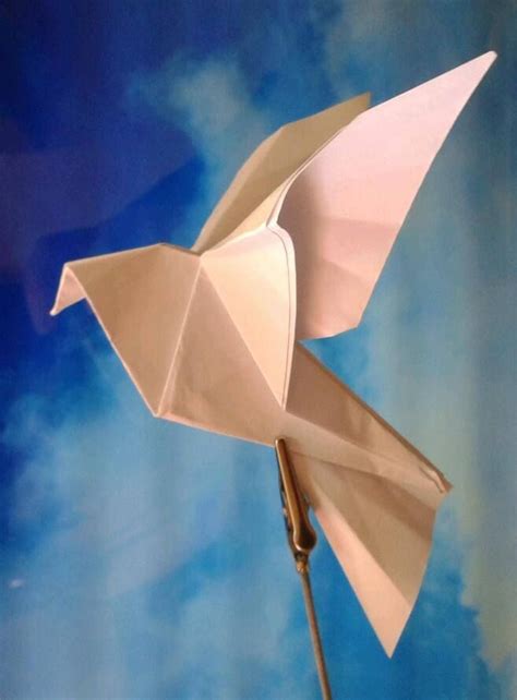 Origami Peace Dove Folded By Majomajo Origami Sanat