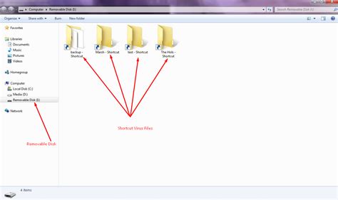 Shortcut virus (malicious program) which converts every file into a shortcut. Cara Mengatasi Folder Yang Menjadi Shortcut | Micropoin