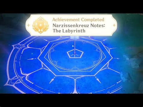 Narzissenkreuz Notes The Labyrinth Hidden Achievement Genshin Impact Fontaine Guide Youtube