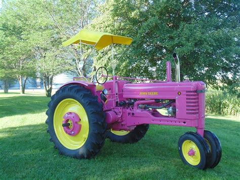Our Pink John Deere B As Seen On The Cover Of Fastline Magazine October