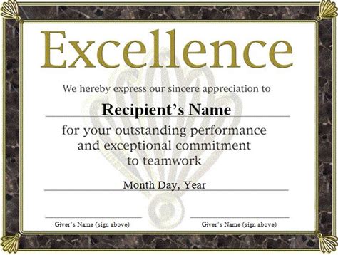 funny award certificates templates  award