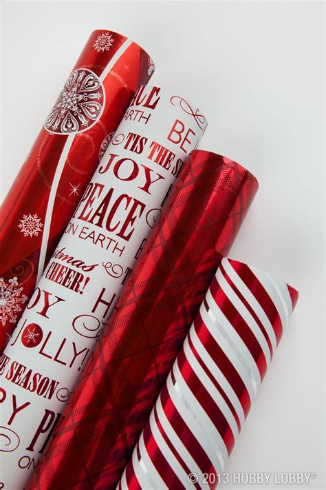 Pin By Hobby Lobby On T Wrapping Craft Paper Wrapping Christmas