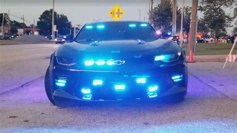 This Georgia Sheriffs Chevy Camaro Ss Police Car Looks Like A Rolling Rave