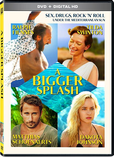 A Bigger Splash Dives Into The Deep Dvd Review Celebrity Gossip And