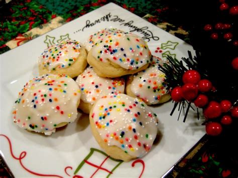 Anise drops are delightful little cookies. Italian Anise Cookies With Icing And Sprinkles Recipe - Food.com