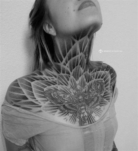 Dotwork Mandala Design By Fabio Sciascia Neck Tattoos Women Neck