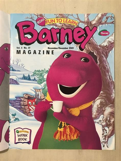 Barney Magazine Volume 5 Number 27 Novemberdecember 2001 W