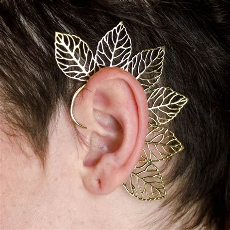 Elf Ear Wraps Forest Fairy Ear Cuff Celtic Wedding Jewelry Ear