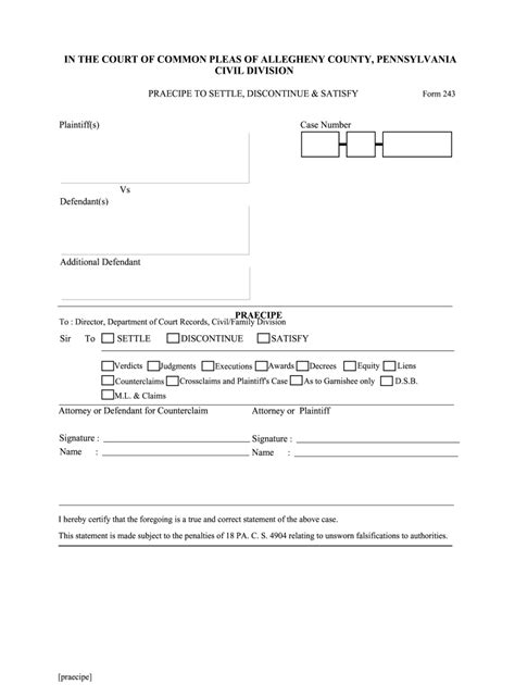 Allegheny County Custody Forms Fill Out And Sign Online Dochub