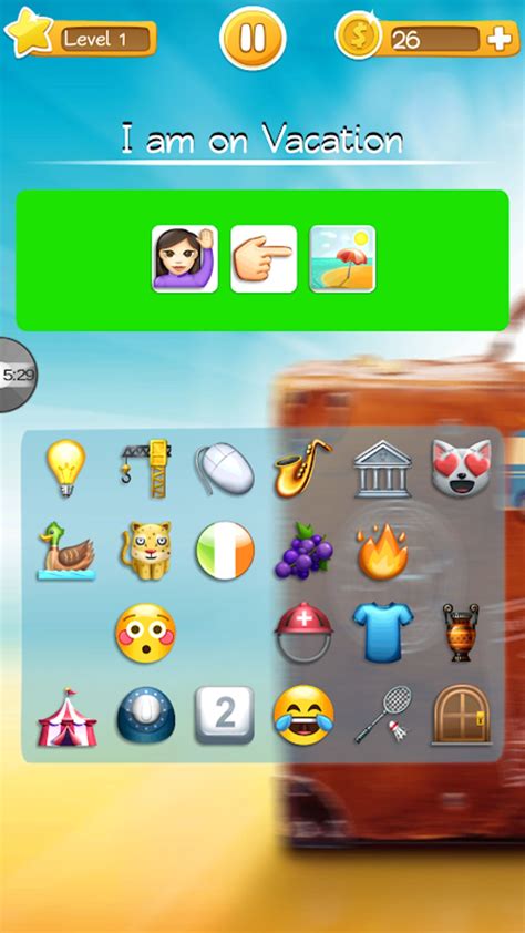 Words To Emojis Fun Emoji Guessing Quiz Game Apk Android 版 下载