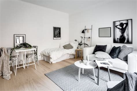 60 Cool Studio Apartment With Scandinavian Style Ideas On A Budget 46