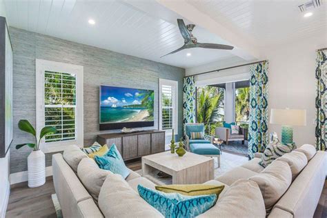 16 Picturesque Tropical Living Room Interiors That Will Take Your
