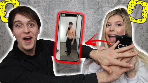 REACTING TO MY BabeFRIENDS HIDDEN SNAPCHATS EXPOSED YouTube