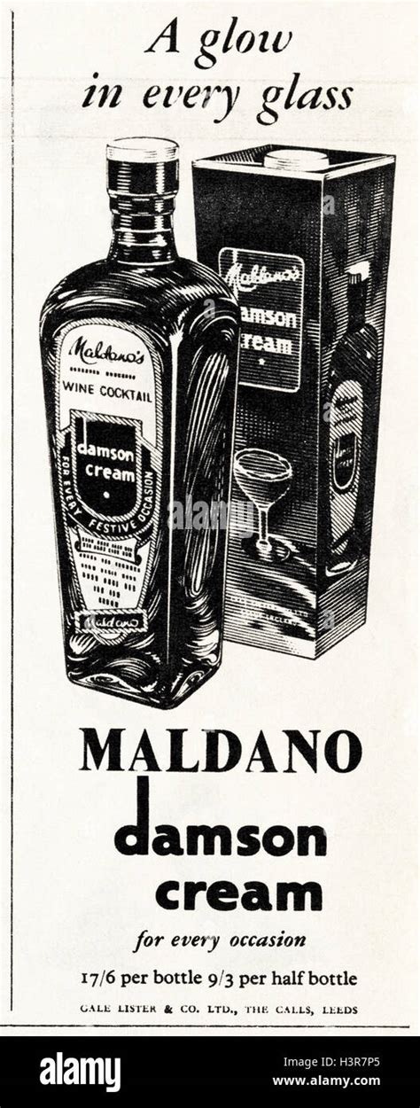 1950 Werbung Werbung Aus Original Alten Vintage Magazin Vom Retro Werbung 1952 Maldano Damson