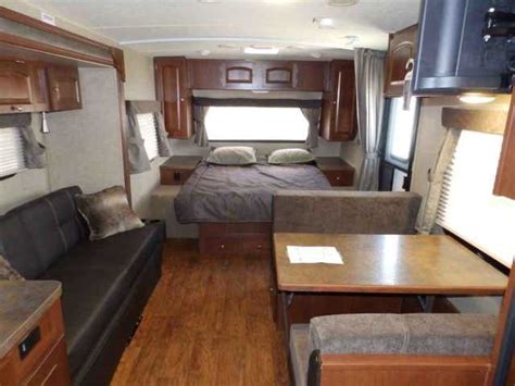 This creates space around the king bed and. 2016 New Forest River ROCKWOOD 2502KS, 1 SLIDE, FRONT ...