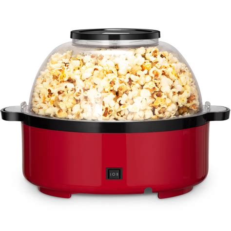 Multifunctional Popcorn Machine With Nonstick Plate And Stirring Rod