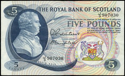 This is a security feature. 2503 - Royal Bank of Scotland, £5 (6), 1953 (3), 1955 ...