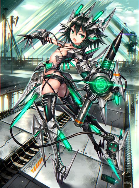 Anime Girl Mecha Armor