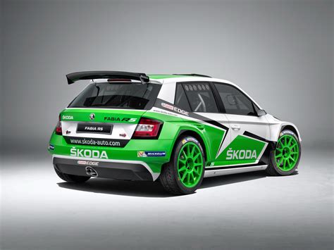 It is based upon the škoda fabia road car and is built to group r5 regulations. Skoda Fabia R5 Shows its Competition Colors w/Video | Carscoops