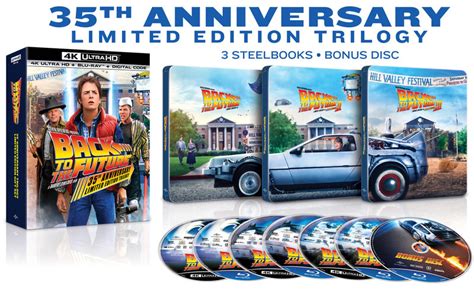 Back To The Future Trilogy 4k Blu Ray Pre Order Up