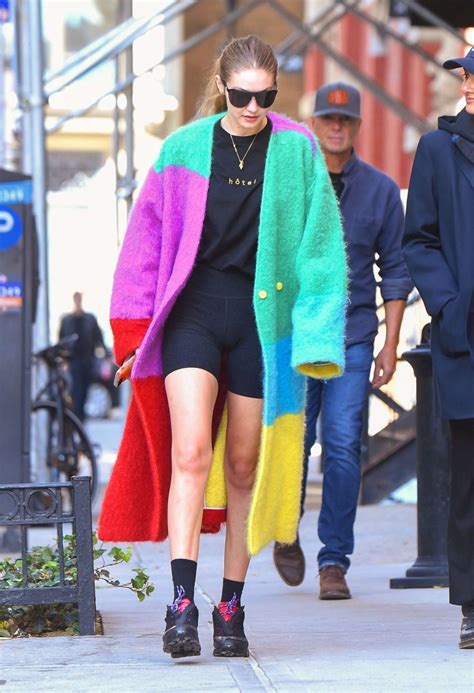 gigi hadid out and about in ny gotceleb