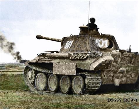 1944 A Panther Ausf A Of The 5th Ss Panzer Division Crosspost From