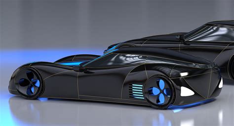 Futuristic Concept Car Sketches