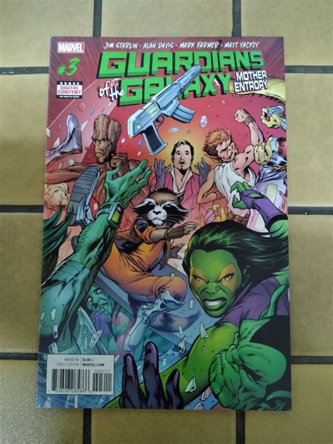 Guardians Of The Galaxy Mother Entropy 3 Alan Davismark Farmermatt Yackey Cover Art