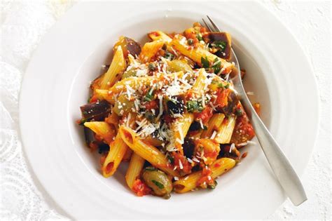 When people think healthy, they probably only picture themselves eating fruits. Low Cholesterol Pasta Eggplant Caponata