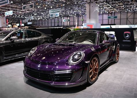 Porsche 911 Stinger Gtr Purple Carbon Edition Topcar