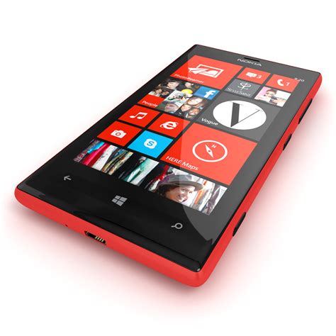 3d Nokia Lumia 720 Model