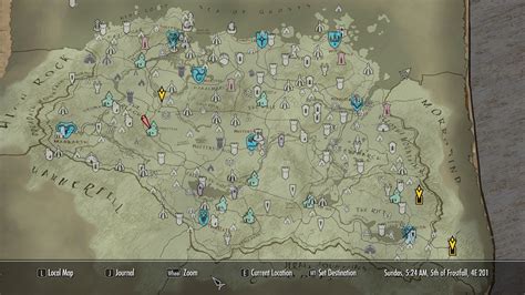 Slightly Colored Map Icons At Skyrim Nexus Mods And Community
