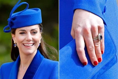 Kate Middleton quebra tradição real e usa esmalte vermelho na Páscoa