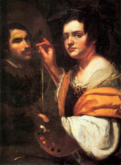 Artemisia Gentileschi Self Portrait Allegory Of Painting 1637