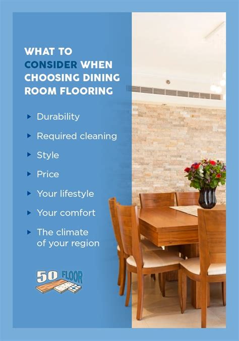 Make sure your dining room floor is cut out for the job of being a perfect host as much as you are: What to Consider When Choosing Dining Room Flooring