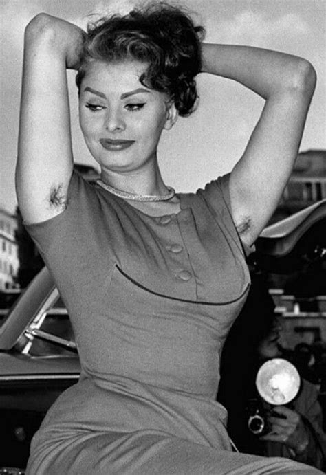 Sophia Loren Nice Armpit Hair En 2019 Celebridades Actrices Y