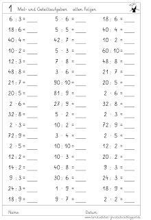 Hierunter findest du arbeitsblätter, um alle einmaleinsreihen zu üben. Einmaleins Aufgaben Zum Ausdrucken 3 Klasse