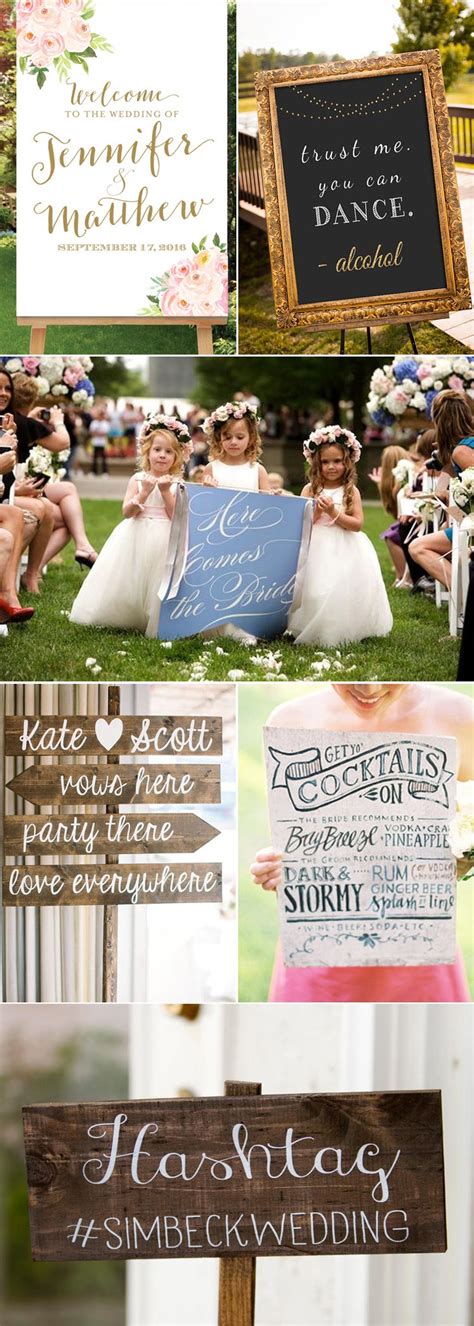 Cute Wedding Sign Ideas For Your Special Day Glitzy Secrets