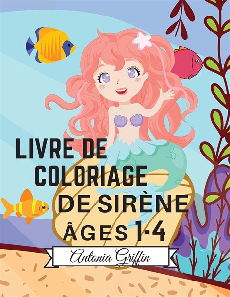 Buy Livre De Coloriage De Sirenes 50 Superbes Pages à Colorier Pour Enfants Avec Des Sirènes