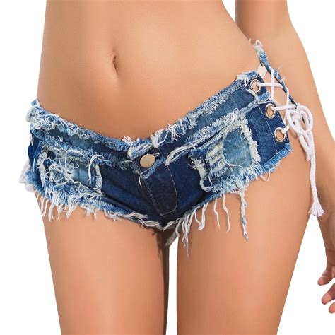 616sexy Women Shorts New Fashion Summer Denim Cotton Short Low Waist Stretch Mini Super Jeans