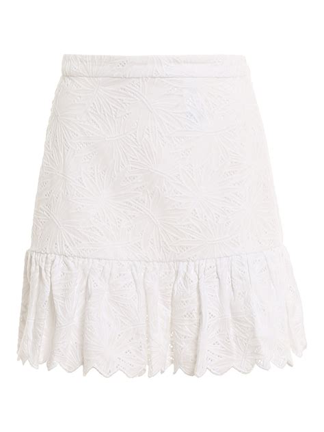 Mini Skirts Michael Kors Embroidered Mini Skirt Ms270564mm100