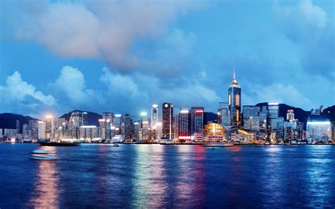 Hong Kong China City Skyline Wallpaper Architecture Wallpaper Better