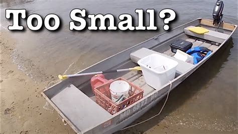 Taking A Ride In A Tiny 12 Ft Jon Boat Is A Jon Boat Worth It Youtube