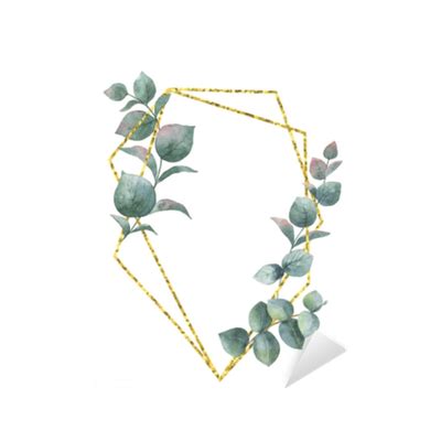 Download this geometric gold frame png element on transparent background, frame, abstract, gold frame png png clipart image with transparent background or psd file for free. Watercolor vector composition from the branches of eucalyptus and gold geometric frame. Sticker ...
