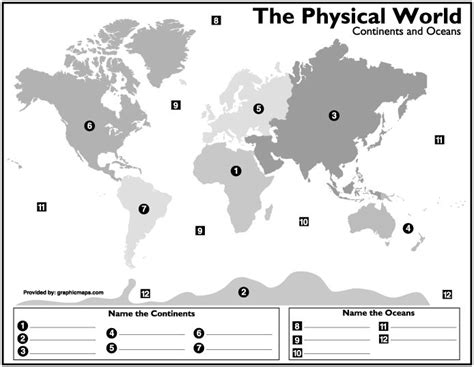 World Geography Maps To Label Geography World Geography Lessons