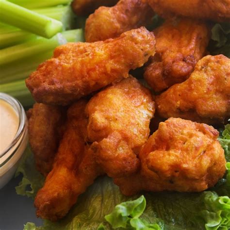 You will have an easier time frying and evenly cooking if you're using smaller wings. Deep Fry Costco Chicken Wings : costco garlic chicken ...