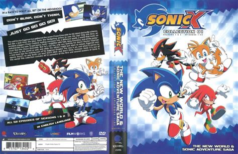 Sonic X Dvd Cover