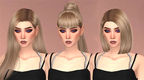 Mods Cc Hair Pack Folder Free Download The Sims 4 Male And Femele Youtube