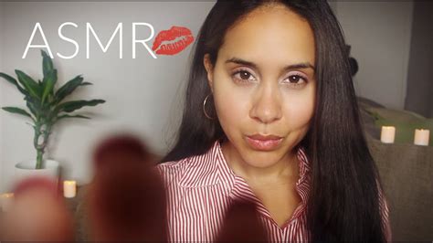 Asmr 💋kisses And Whispering You Are Loved 💋 Tktk Hand Movements Youtube